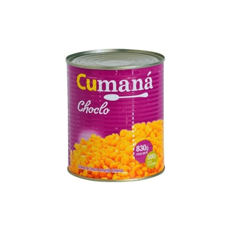 Choclo Grano Entero Amarillo 810 Grs. - Cumaná
