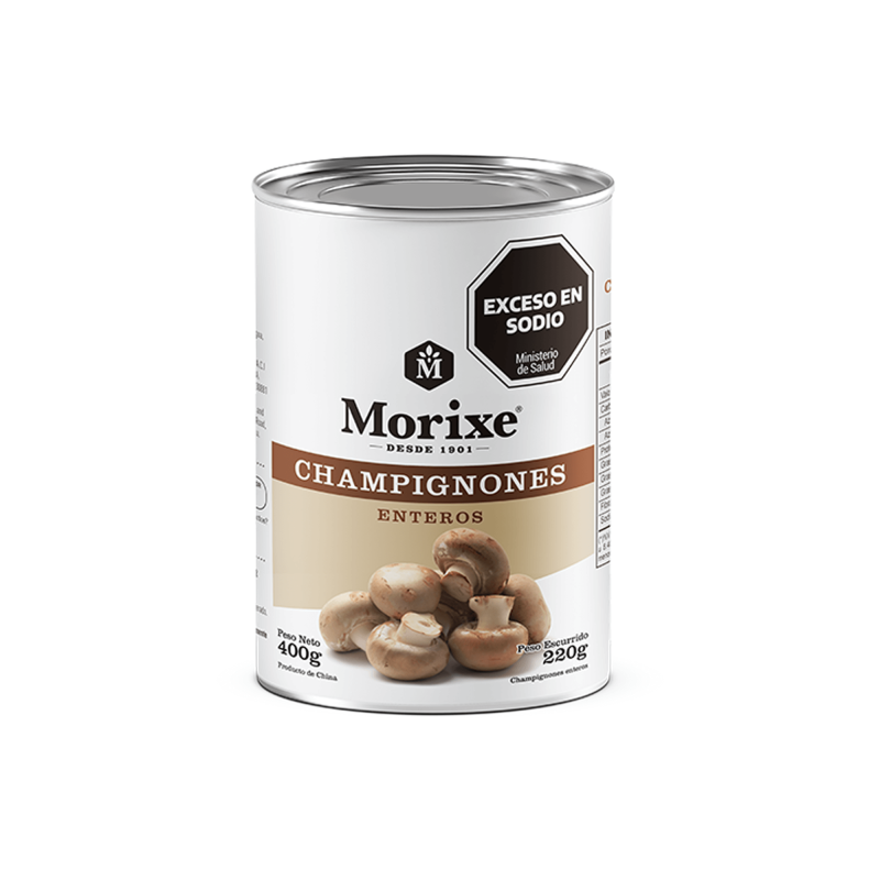 Champiñones Enteros 400 Grs. - Morixe