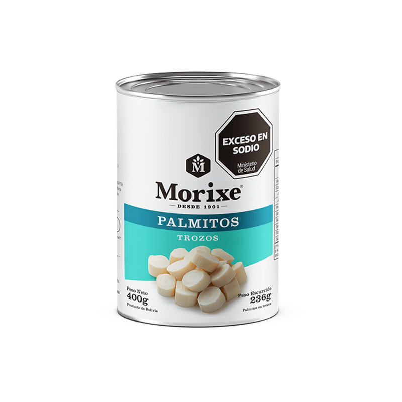 Palmitos Trozo 400 Grs. - Morixe