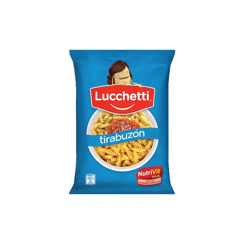 Fideos Tirabuzon - Lucchetti - Paquete 500 Gr.