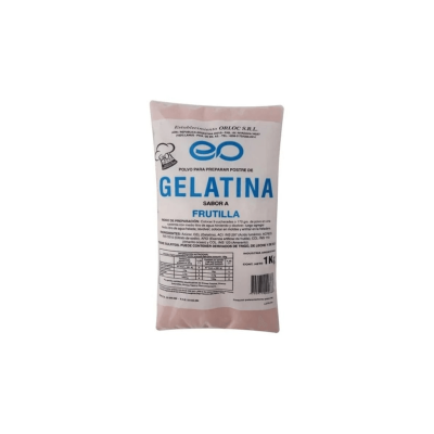 Gelatina Frutilla X 1 Kg - Orloc