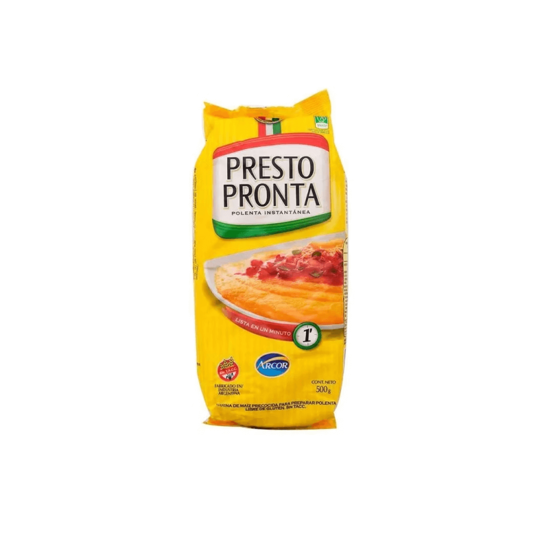Polenta X 500 Grs - Presto Pronta