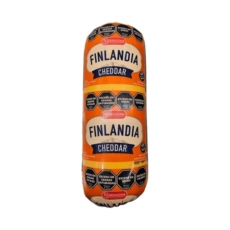 Queso Cheddar Finlandia - Barra X 2 Kg