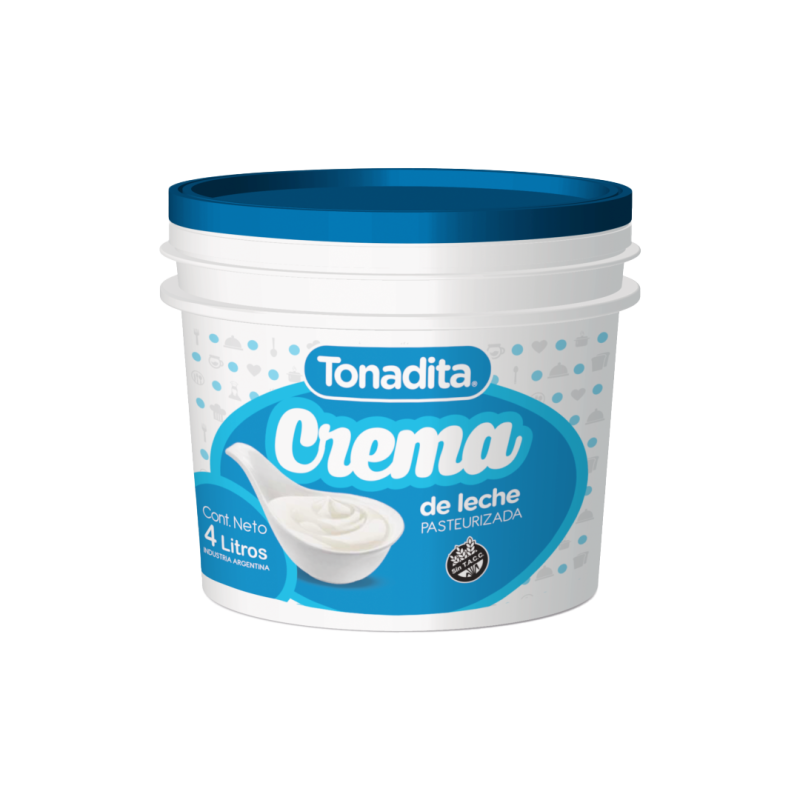 Crema De Leche X 4 Lts - Tonadita