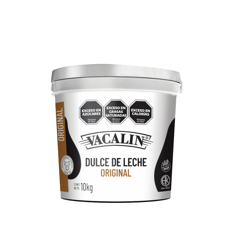 Dulce De Leche Original - Vacalin - Balde X 10 Kgs