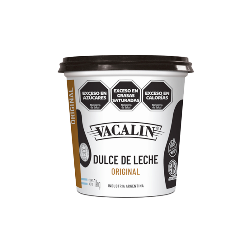 Dulce De Leche Original - Vacalin X 1 Kg