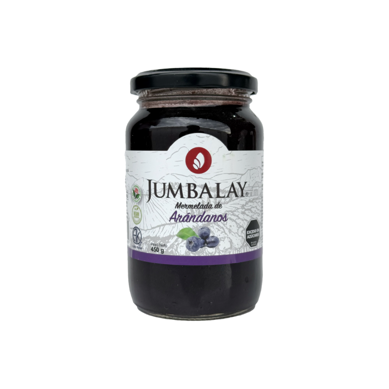 Mermelada De Arandanos - Jumbalay - Frasco X 450 G