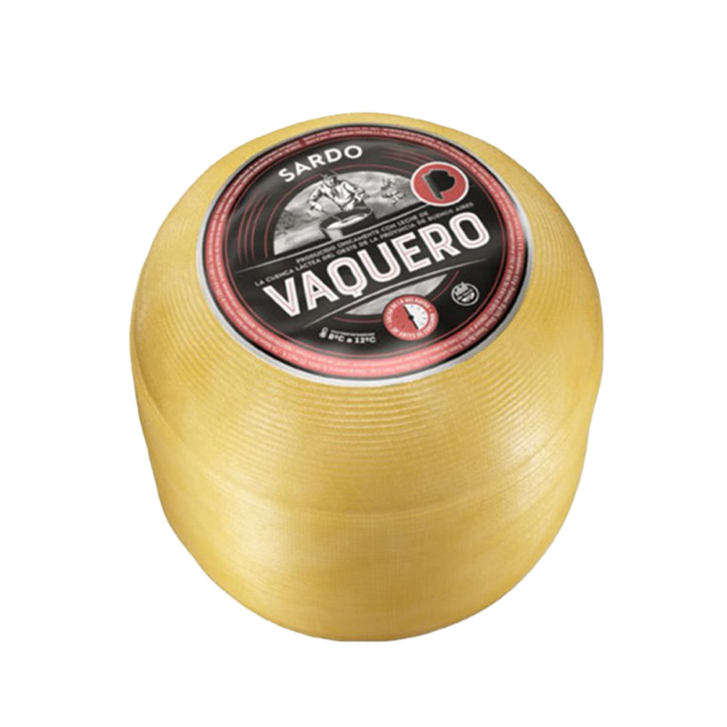 Queso Sardo Estacionado (1/2 Horma Al Vacio) - El Vaquero